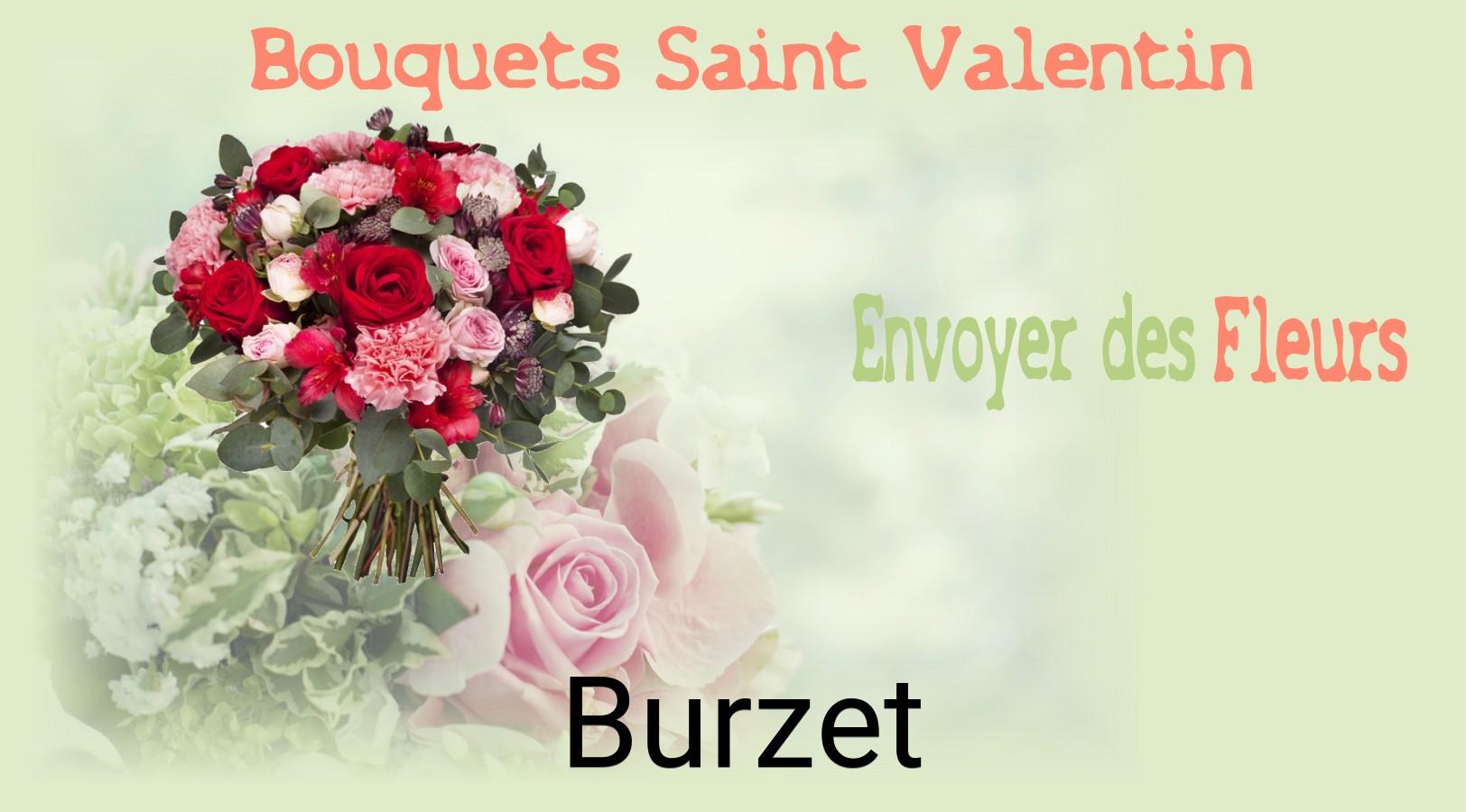 Roses de Saint-Valentin livrées à Burzet